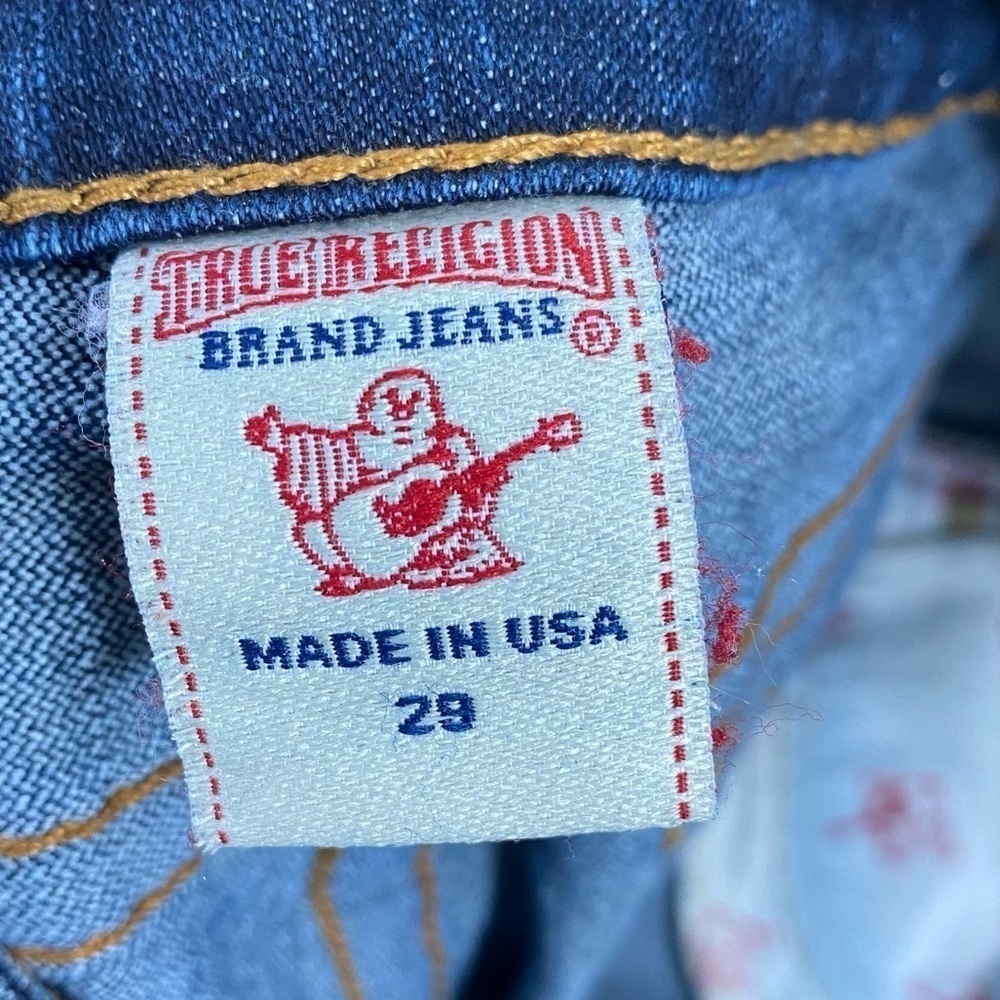 True Religion Low Rise Y2K Flare Jeans SZ 29 - Picture 8 of 9